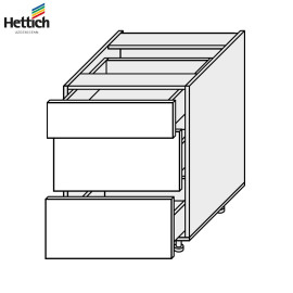 Кухонна секція Вінтаж нижня 80Н3ШХ/820 Pro Hettich VN-084W/9003 MiroMark