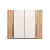 Шафа-купе 2,7 х2, 2м Тедді / Teddy Дуб Артізан - Кашемір MiroMark TD-27-OA