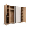Шафа-купе 2,7 х2, 2м Тедді / Teddy Дуб Артізан - Кашемір MiroMark TD-27-OA