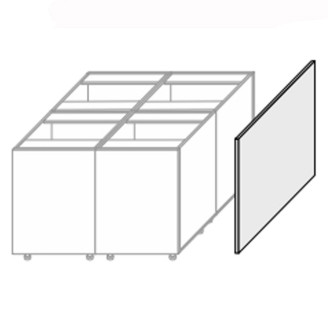 Боковая панель Миллениум Остров 820мм OP-03/04-MG/MM MiroMark Боковая панель Миллениум Остров 820мм OP-03/04-MG/MM MiroMark