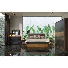 Комплект в спальню 6Дв Рамона / Ramona Дуб Крафт – Мат Лава MiroMark