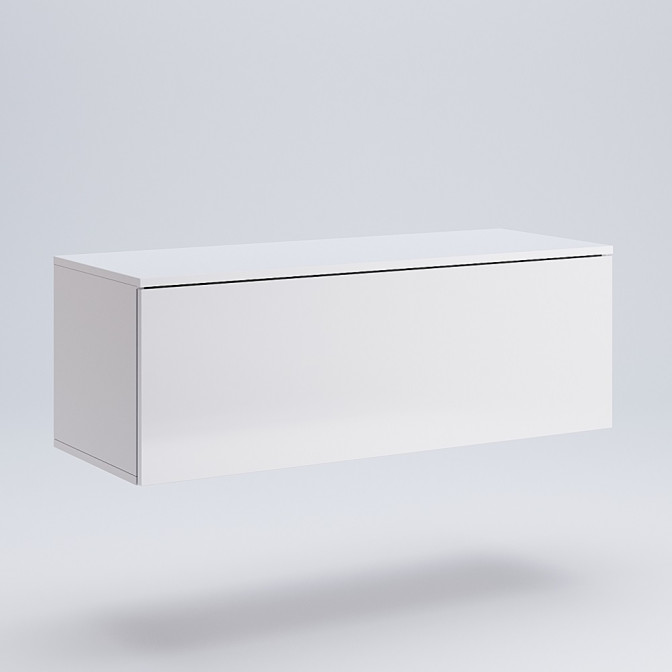 Секція BOX-42 TV 1,05 / Глянець Білий MiroMark BX-42-WB