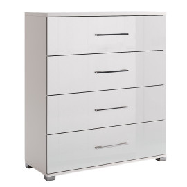 Комод 4Ящ Фемели / Family Глянец Белый MiroMark FM-64-WB