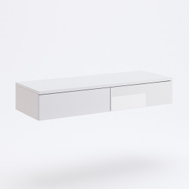 Столик туалетный 2Ящ Вива / Viva Глянец Белый MiroMark VV-72-WB