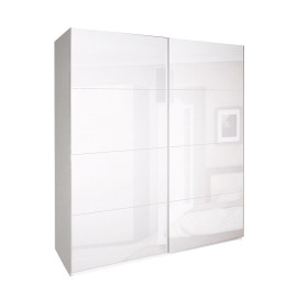 Шкаф-купе 2,5х2,1 Фемели / Family Глянец Белый MiroMark FM-25-WB