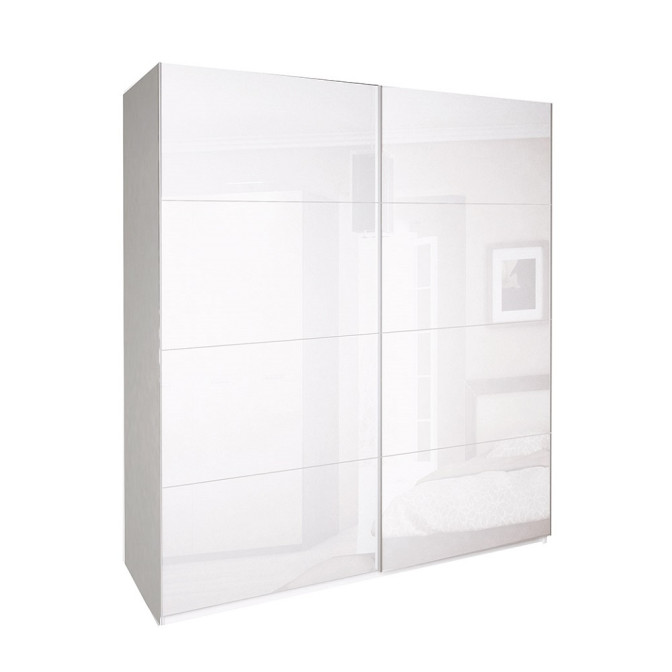 Шкаф-купе 2,5х2,1 Фемели / Family Глянец Белый MiroMark FM-25-WB