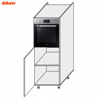 Кухонна секція Вінтаж Пенал 60ПД/1420 Духовка Pro Blum VN-663W/9003 MiroMark