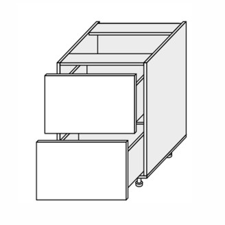 Кухонна секція Лео нижня 60Н2ШХ/820 Телескоп LE-062W/06 MiroMark
