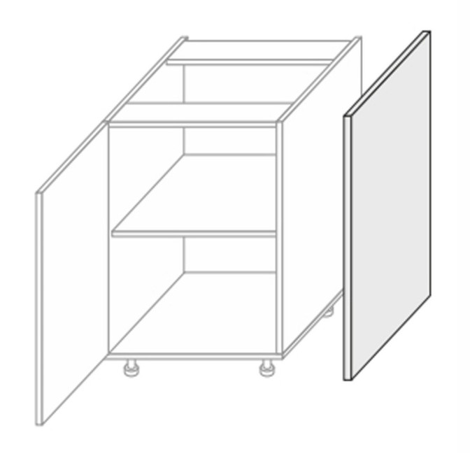 Боковая панель Мери Нижняя 820мм OP-01/02-MG/MM MiroMark