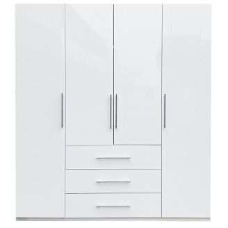 Шафа 4Дв 3Ящ Магнум / Magnum Глянець Білий MG-14-WB