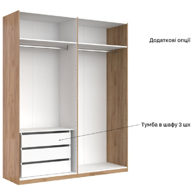 Шкаф Дженнифер 4Д с зеркалом Черный глянец MiroMark купить