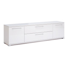 Тумба ТВ 1,9м Фемелі / Family Глянець Білий MiroMark FM-190-WB