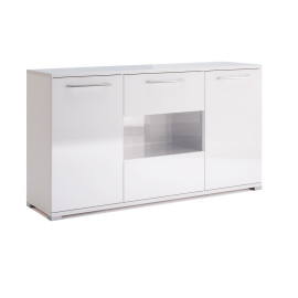 Комод 3Дв Фемели / Family Глянец Белый MiroMark FM-163-WB