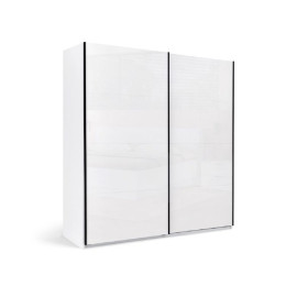 Шкаф-купе 2,0х2,1 Мила / Mila Глянец Белый MiroMark MA-20-WB