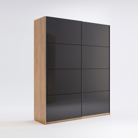 Шафа-купе 1500*2100 Місяць / Luna Дуб Крафт - Мат Лава MiroMark LN-29-LV