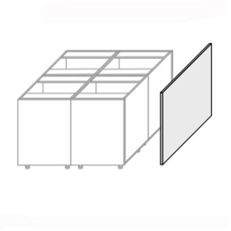 Боковая панель Винтаж Остров 820мм OP-03-MG MiroMark