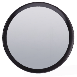 Зеркало 800*800 Фемели / Family Глянец Чёрный MiroMark FM-82-BL