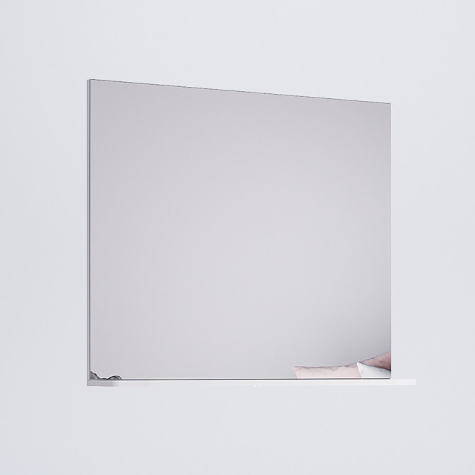 Комплект в прихожую Стелла / Stella Глянец Белый Шкаф 2Дв, Вешалка, Тумба 1Дв, Комод 2Дв 1Ящ, Зеркало MiroMark