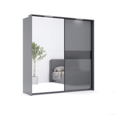 Опция Карниз с подсветкой для Шкафа - купе 2,0x2,1 Тео / Teo MiroMark TO-68-AG