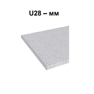 Столешница для кухни прямая 28 мм U-подобная MiroMark