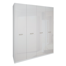 Шкаф 4Дв без зеркал Белла / Bella Глянец Белый MiroMark BL-24-WB