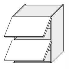Кухонная секция Лео верхняя 80В/720 2дв Газ Лифт LE-481W/06 MiroMark