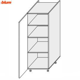 Кухонна секція Вінтаж Пенал 60П/1420 Pro Blum VN-662W/9003 MiroMark
