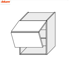 Кухонная секция Винтаж верхняя 60В/720 2дв Aventos Pro Blum VN-463W/9003 MiroMark