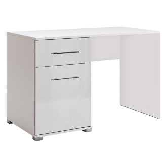 Стол письменный 1Дв 1Ящ Фемели / Family Глянец Белый MiroMark FM-71-WB