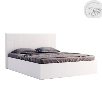 Кровать с подъёмным механизмом 1,8x2,0 Фемели / Family Глянец Белый MiroMark FM-48-WB
