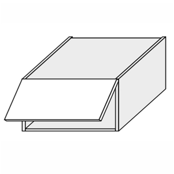 Кухонна секція Валенсія верхня 60ВА/360 1дв Антресоль Газ Ліфт VL-260W/9003 MiroMark