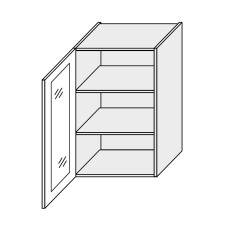Кухонная секция Валенсия верхняя 60В/900 1дв Витрина VL-568W/9003 MiroMark