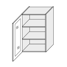 Кухонная секция Валенсия верхняя 60В/900 1дв Витрина VL-568W/9003 MiroMark