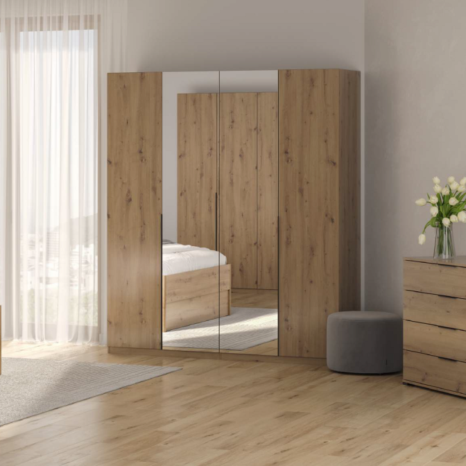 Шафа 4Дв із дзеркалом Тедді / Teddy MiroMark купити