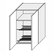 Кухонная секция Винтаж верхняя 60ВС/900 2дв Сушка VN-564W/9003 MiroMark