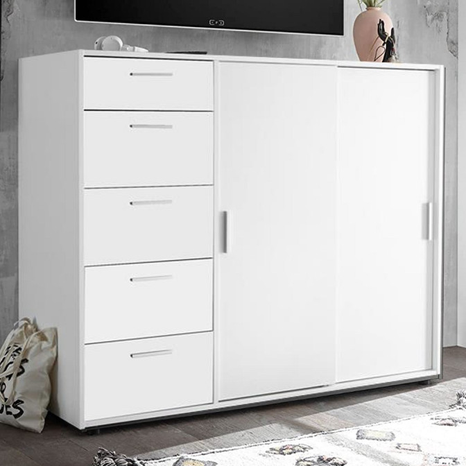 Комод 2Дв 5Ящ Кейс / Case Белый MiroMark 3831217M