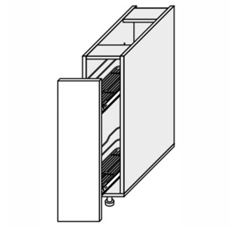 Кухонная секция Винтаж нижняя 20НК/820 1дв Карго VN-021W/9003 MiroMark