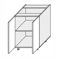Кухонная секция Миллениум WG нижняя 60Н/820 2дв ML-061W/01 MiroMark