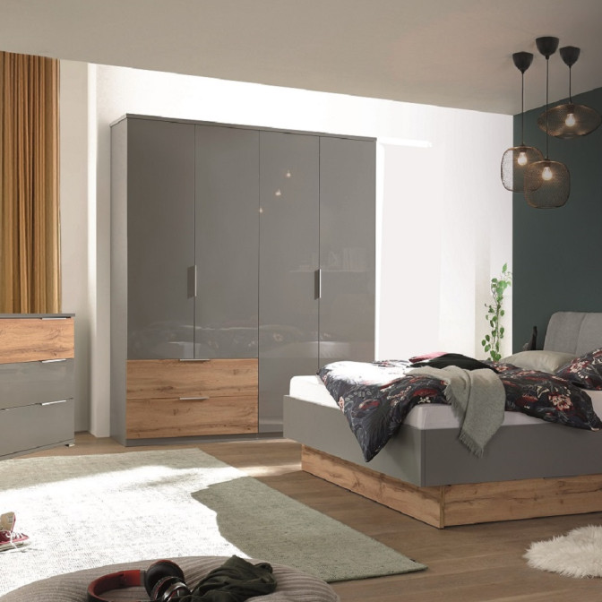 Шкаф с ящиками Линц 4Дв2Шх MiroMark купить