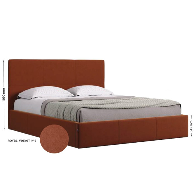 Кровать Мягкая обивка 1,6x2,0 Лилу / Lily MiroMark SF-36-LY