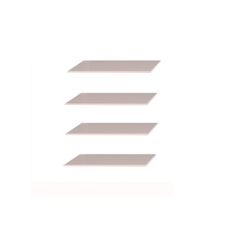 Полиці короткі 4Шт Шафа 3Дв / MiroMark OP-30-WB Полиці короткі 4Шт Шафа 3Дв / MiroMark OP-30-WB