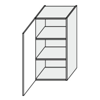 Кухонна секція Валенсія верхня 20В/720 1дв VL-420W/9003 MiroMark