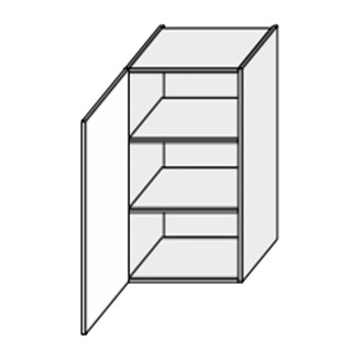 Кухонная секция Винтаж верхняя 45В/720 1дв VN-441W/9003 MiroMark