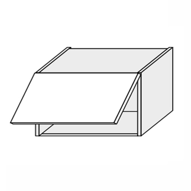 Кухонная секция Мери верхняя 60В/360 1дв Газ Лифт MR-160W/9003gl MiroMark