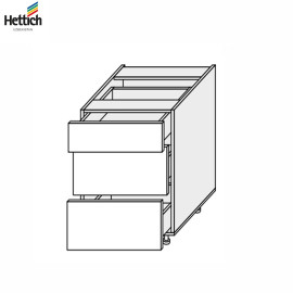 Кухонная секция Мери нижняя 50Н3ШХ/820 Pro Hettich MR-053W/9003gl MiroMark