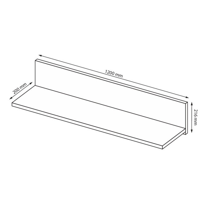 Полка настенная Асти MiroMark купить