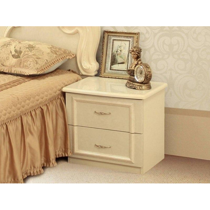 Тумба прикроватная Олимпия 2ш MiroMark купить