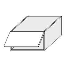 Кухонная секция Глори верхняя 60ВА/360 1дв Антресоль Газ Лифт GL-260W/01 MiroMark