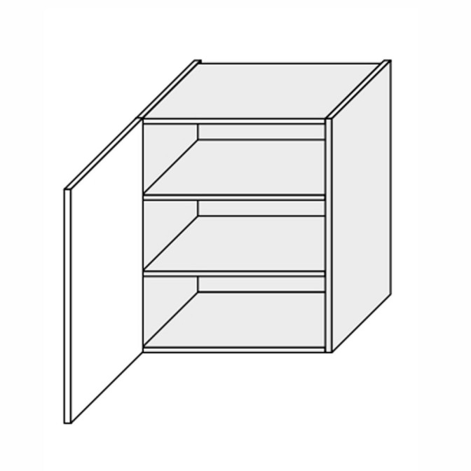 Кухонная секция Лео верхняя 60В/720 1дв LE-460W/06 MiroMark