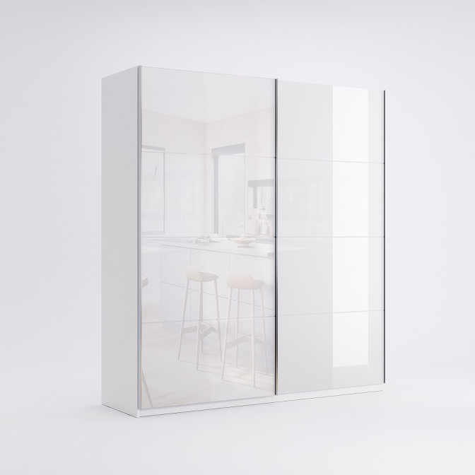 Шкаф-купе Вива Белый глянец MiroMark купить